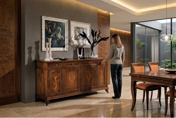 Sideboard Dresser Wood Design Cabinet Dressers Classic Cabinets Furniture Wood New