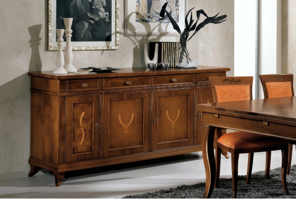 Sideboard Dresser Wood Design Cabinet Dressers Classic Cabinets Furniture Wood New