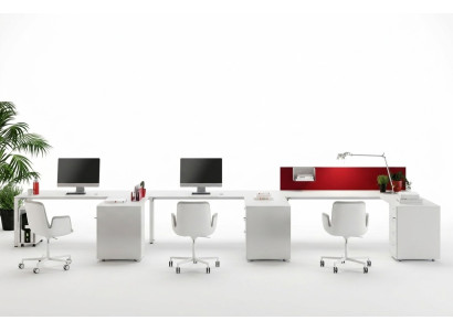 Corner desk computer table office study furniture computer furniture 3-piece set