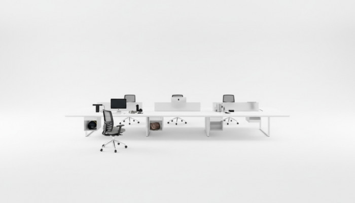 Computer desk office desk counter 6 person laptop desk tables workstation new