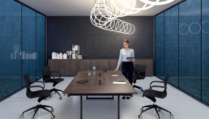 Meeting table office furniture conference table Frezza tables xxl interior design