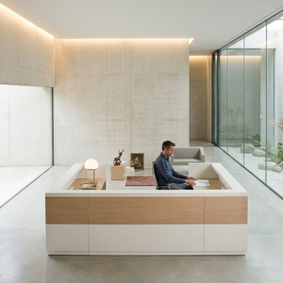 Reception desk office furniture counter furniture reception desks table law firm practice Frezza