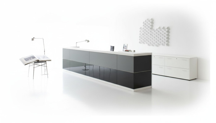 Reception desk reception counter office work desk office furniture law firm practice new