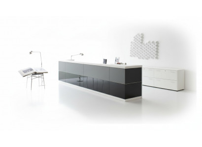 Reception desk reception counter office work desk office furniture law firm practice new