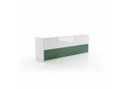 Reception counter, work desk, reception, office furniture, reception desk, office, new.