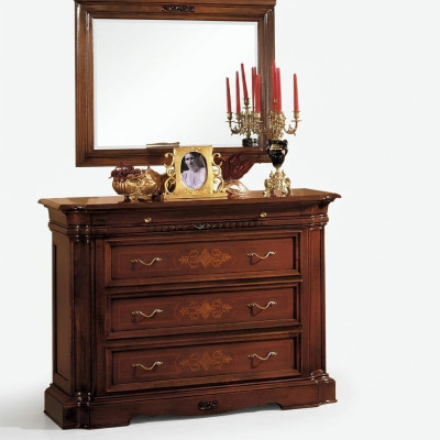 Sideboard Cupboard Dresser 4 Drawers Wood Drawer Cabinet Sideboard Dressers