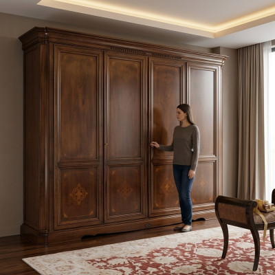 Wardrobe Closet Closets Italian Furniture Furnishing Bedroom New