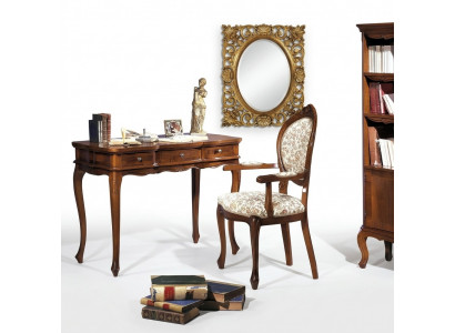 Desk Secretary Desks Italian Furniture Table Chair Set Office 2-piece