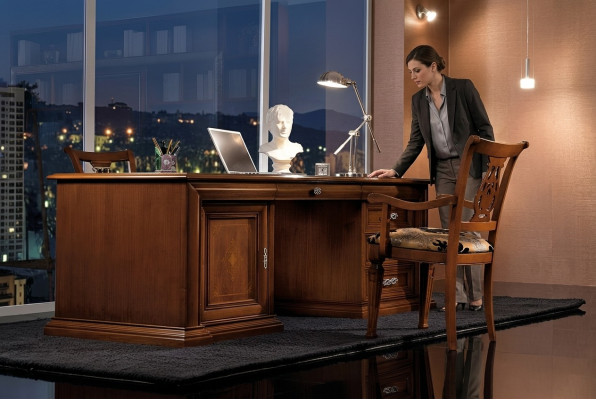 Desk chair tables study room office desk table massive 2-piece set office