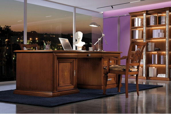Desk chair tables study room office desk table massive 2-piece set office