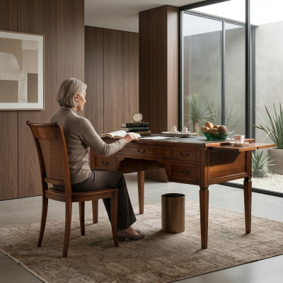 Office desk writing desk secretary desks Italian furniture wooden tables