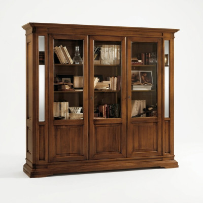 Cabinet shelf living room bookshelf wood office cabinet cabinets showcase Italy