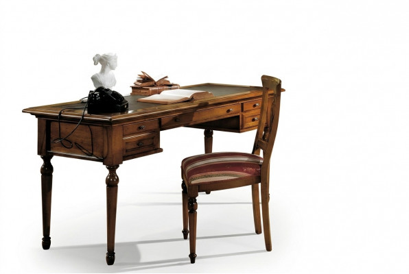Desk Secretary Italian Furniture Table Chair Set Office 2-piece Desks