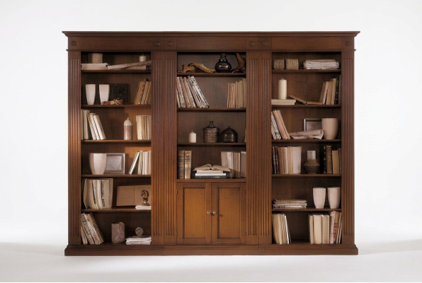 Regal Living Room Cabinet Bookshelf Wood Office Cabinet Cabinets Display Case Italy