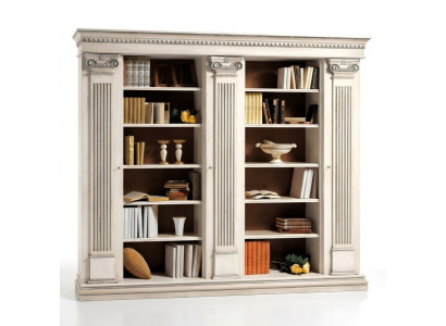 Living room cabinet bookshelf wood office cabinet shelf cabinets display case Italy