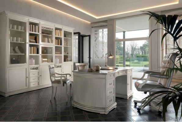 Italian furniture, office desk, furnishings, furniture desk, solid wood tables, new.