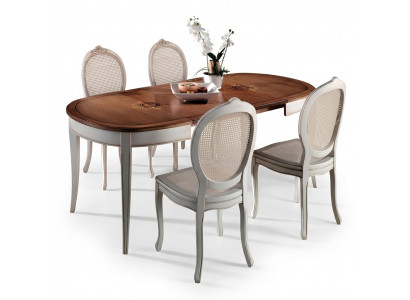 Dining table antique style solid wood Italian dining tables table wood tables furniture