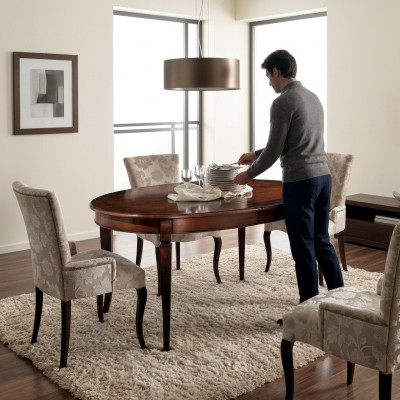 Dining table luxury table solid wood from Italy dining room tables furniture furniture