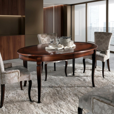 Dining table luxury table solid wood from Italy dining room tables furniture furniture