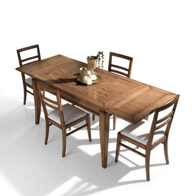 Solid Wood Dining Table Design Modern Dining Room Sliding Table New