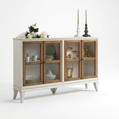Display cabinet sideboard retro style living room cupboard chest of drawers collection display cabinets new