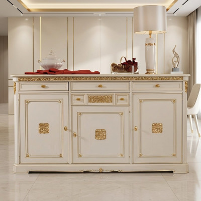 Dresser Sideboard Sideboard White Sideboards Cabinet Dressers Furniture Solid Wood