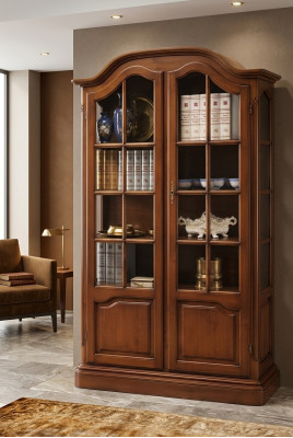 Sideboard living room sideboard solid wood sideboard Vaccari cav giovanni glass new