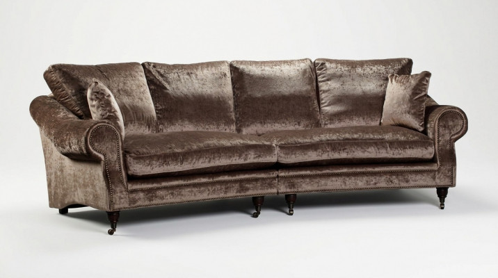 Sofa 4-seater XXL Couch Seat Cushions Sofas Couches Living Room Design Big