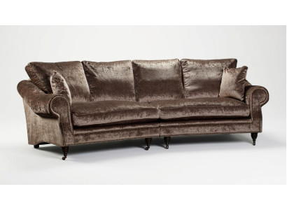 Sofa 4-seater XXL Couch Seat Cushions Sofas Couches Living Room Design Big