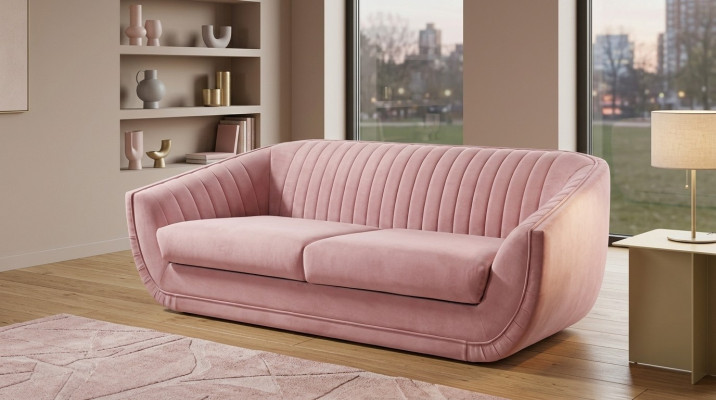Three-seater sofa 3-seater couch upholstered sofas couches living room design textile