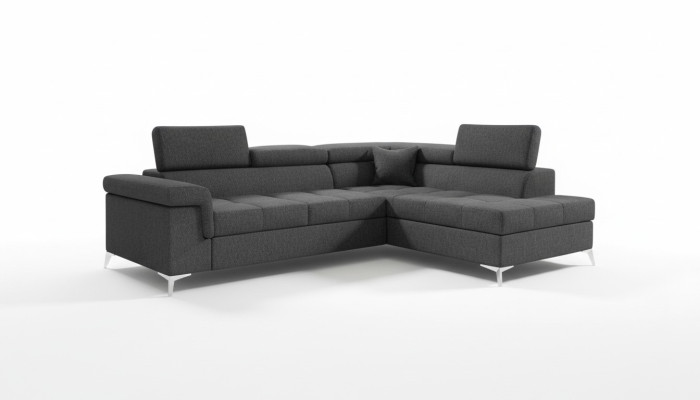 Sectional sofa L-shape sofa couch design upholstery sleeper sofa fabric bed function fabric