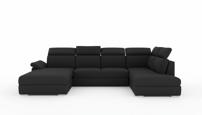 Corner sofa fabric corner suite U-shaped sofa couch design couch upholstery textile modern