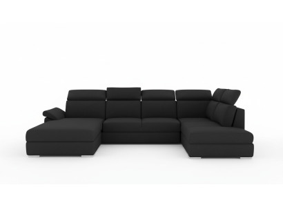 Corner sofa fabric corner suite U-shaped sofa couch design couch upholstery textile modern