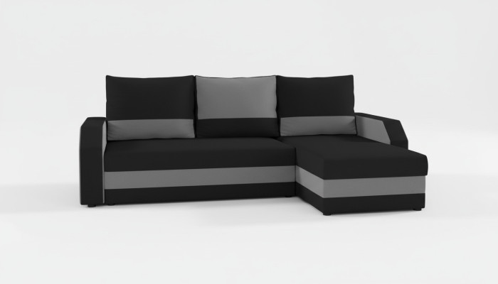 Fabric L-shaped couch landscape corner sofa set modern design sofas couches
