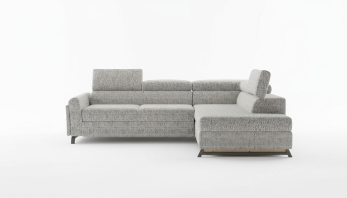 Designer sofa couch corner sofa textile upholstery suite living landscape L-shape fabric