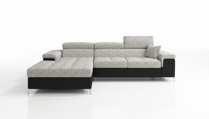 L-shape couch living area corner sofa suite modern design sofa fabric textile new