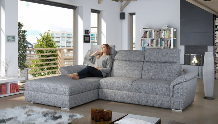 Couch living landscape corner set design modern sofa L-shape fabric sofas textile