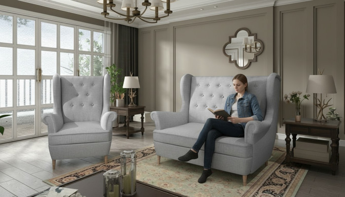 Chesterfield Couch Upholstery 2+1 Seater Upholstered Furniture Couches Sofa Set Sofas