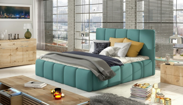 Upholstered bed beds bed upholstery hotel designer double decor luxury design
