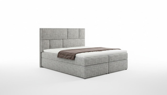 Luxury Designer Upholstered Bed Bed Beds Designer Bed Box Spring Textile 180x200