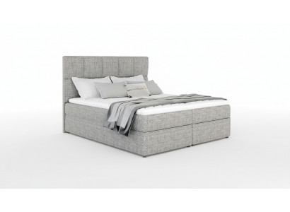 Designer upholstered bed, bed, beds, double bed, marital bed, designer bed, box spring.