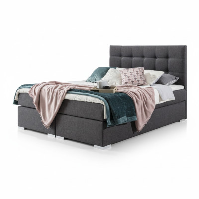 Complete set: mattress & topper box spring bed upholstered beds textile fabric