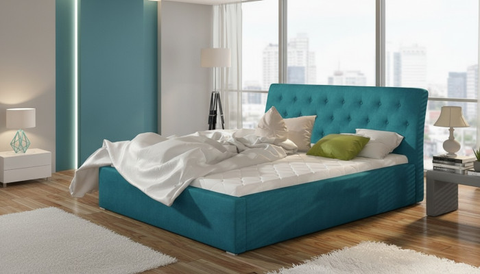 Upholstered bed beds bed hotel upholstery designer double decor luxury design