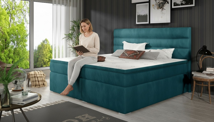 Luxury bedroom bed upholstery decor design luxury double hotel beds