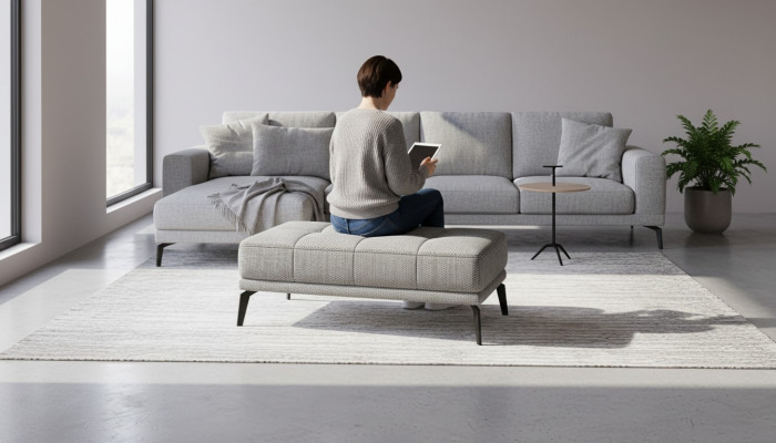 Stool Sofa Pouf Upholstery Side Stool Ottoman Footstool Furniture Stool Ottoman