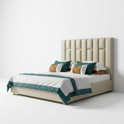 Luxury bedroom double bed 150/180x200cm metal new hotel