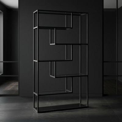 Luxury bookshelf standing shelf file shelf office shelf shelf partition wall