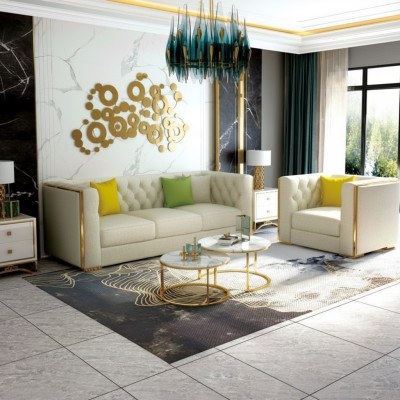 Couch Living Landscape Set Design Modern Sofa Set 321 Sofas New