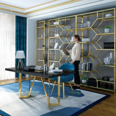 Luxury desk computer table study office table dining table noble