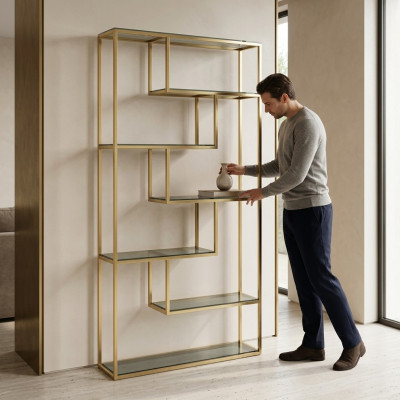 Bookshelf, standing shelf, file shelf, office shelf, shelf, decor, partition, wall, walls